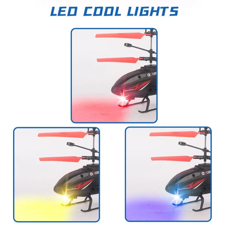 Watch Wrist Hand Controlled Induction RC Drone - Mini Rechargeable Helicopter with LED Lights - Product image