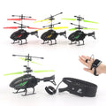 Watch Wrist Hand Controlled Induction RC Drone - Mini Rechargeable Helicopter with LED Lights - Product image